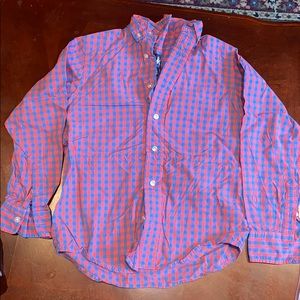 J. Khaki Boys long sleeve button down shirt
